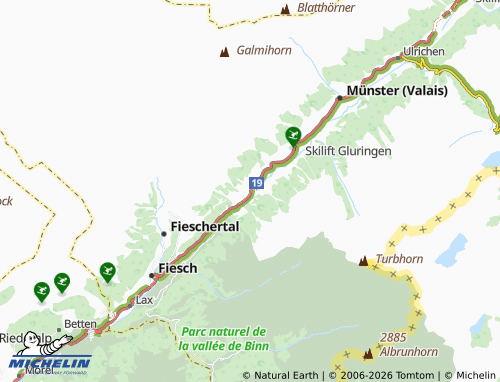 Mapa MICHELIN Blitzingen - ViaMichelin