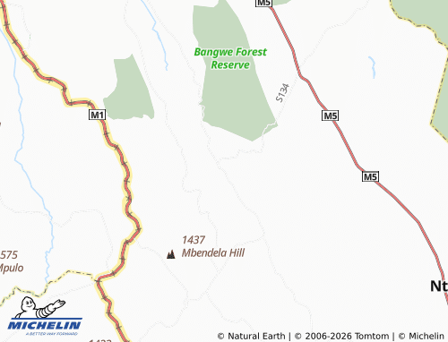 MICHELIN Kandeu map - ViaMichelin