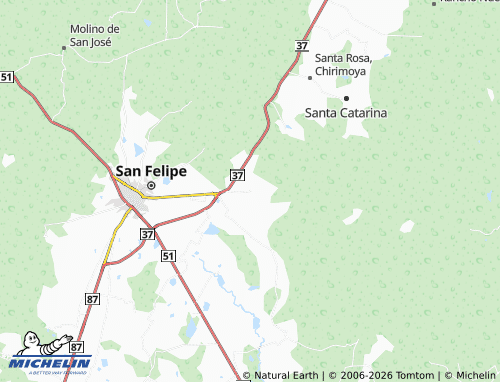 Mappa MICHELIN Manzanillas - ViaMichelin