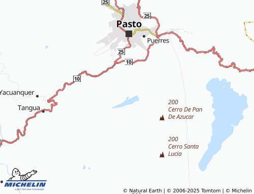 MICHELIN Río Bobo map - ViaMichelin