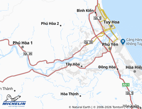Mappa MICHELIN Phú Hòa - ViaMichelin