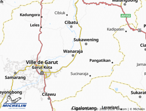 Carte MICHELIN Wanaraja - ViaMichelin