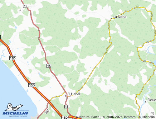 Mapa MICHELIN La Palma Sola - ViaMichelin