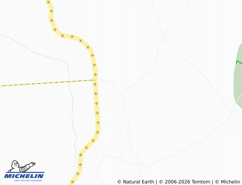 MICHELIN Kapubara map - ViaMichelin