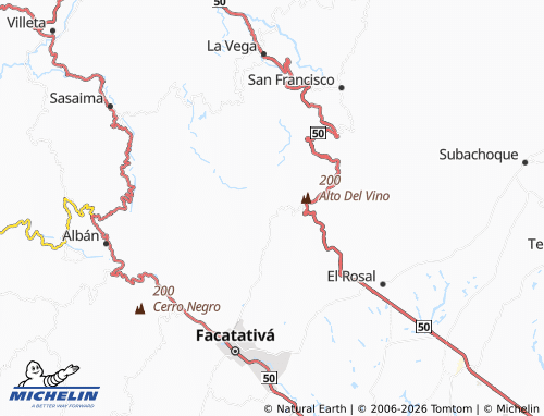 MICHELIN El Dintel map - ViaMichelin