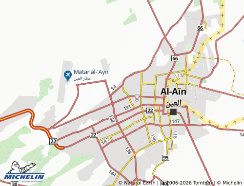 MICHELIN Al Ragayeb map - ViaMichelin