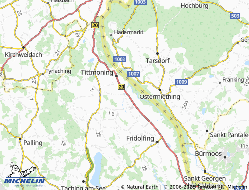 MICHELIN Kirchheim map - ViaMichelin
