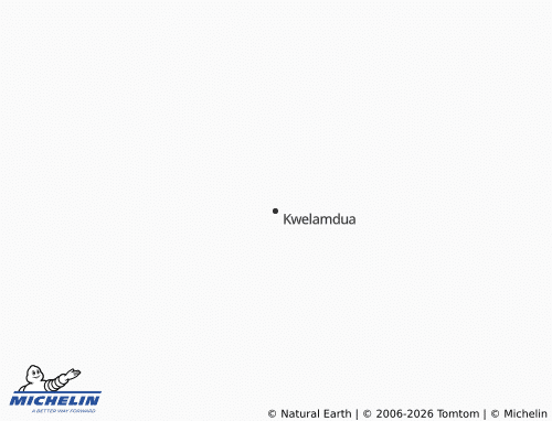 MICHELIN Kwelamdua map - ViaMichelin