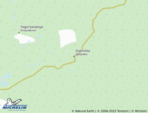 MICHELIN Dubrovka map - ViaMichelin