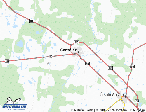Mappa MICHELIN Fundadores - ViaMichelin
