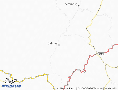MICHELIN-Landkarte Salinas - ViaMichelin