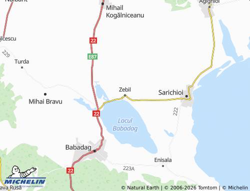 Mappa MICHELIN Zebil - ViaMichelin