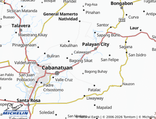 Mappa MICHELIN Cabu - ViaMichelin