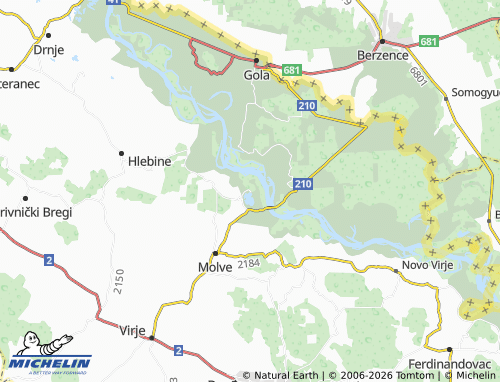 Carte MICHELIN Čingi-Lingi - ViaMichelin