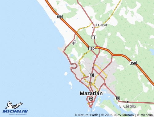 MICHELIN Arroyos de La Marina map - ViaMichelin