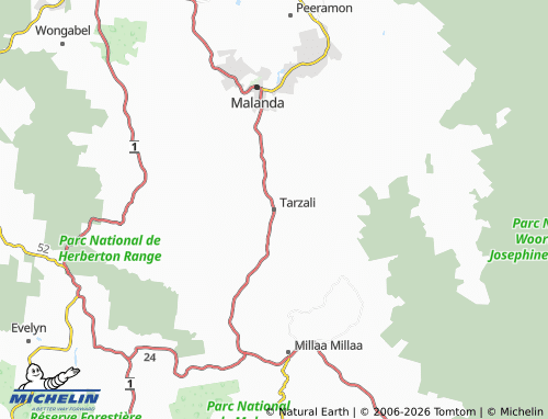 MICHELIN Tarzali map - ViaMichelin