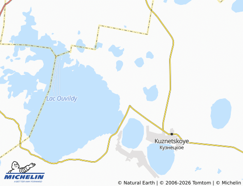 MICHELIN-Landkarte Uvil'dy - ViaMichelin
