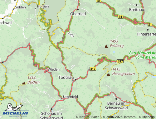 Mapa MICHELIN Rütte - ViaMichelin