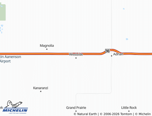 Mapa MICHELIN Westside - ViaMichelin
