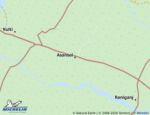 MICHELIN-Landkarte Asansol - ViaMichelin