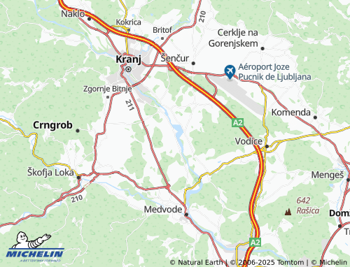 MICHELIN Praše map - ViaMichelin