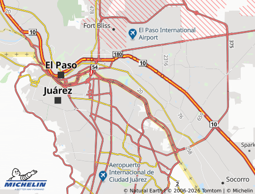 MICHELIN Nápoli map - ViaMichelin