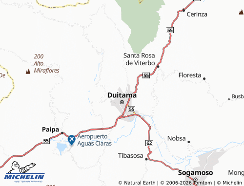 MICHELIN Libertador map - ViaMichelin