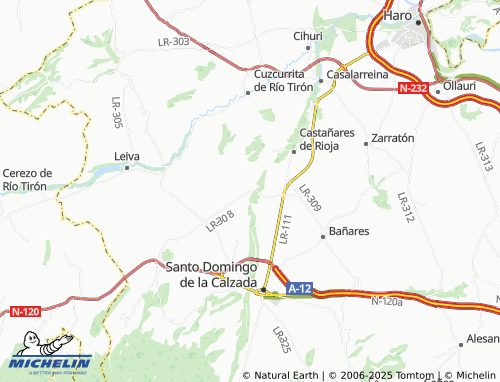 MICHELIN Villalobar de Rioja map - ViaMichelin