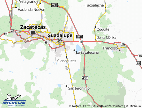 Mappa MICHELIN Mesón de Godoy - ViaMichelin
