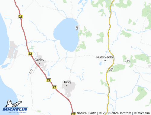 MICHELIN Sæby map - ViaMichelin