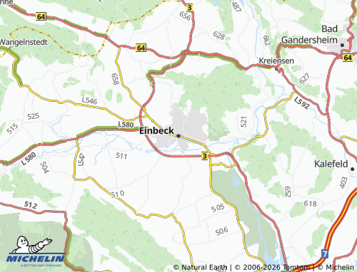 MICHELIN Einbeck map - ViaMichelin