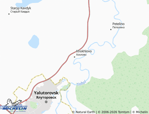 MICHELIN-Landkarte Khokhlovo - ViaMichelin