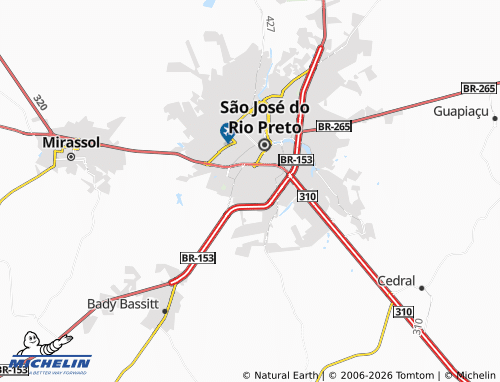 Mapa MICHELIN Village - ViaMichelin
