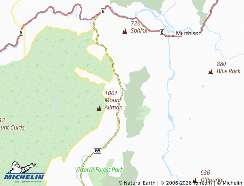 Mapa MICHELIN Shenandoah - ViaMichelin