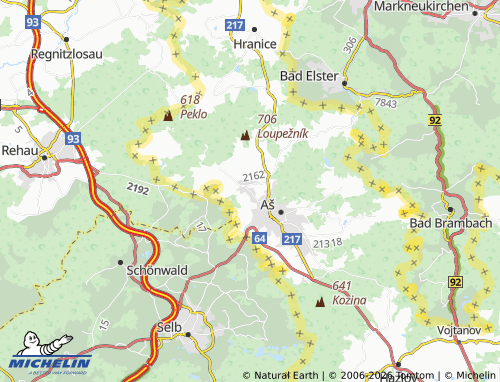 Mappa MICHELIN Krásná - ViaMichelin
