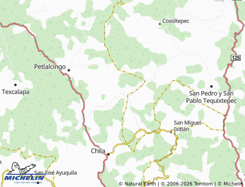 Mapa MICHELIN Tepejillo - ViaMichelin