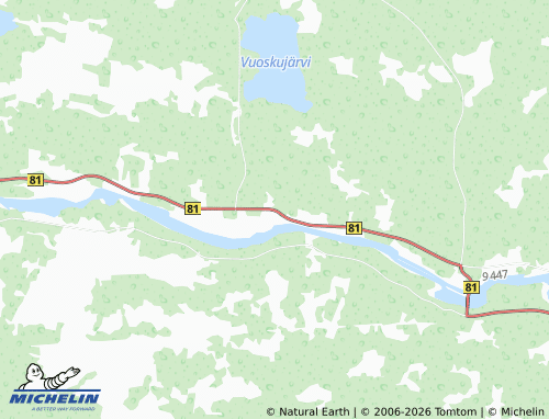 MICHELIN Viirinkylä map - ViaMichelin