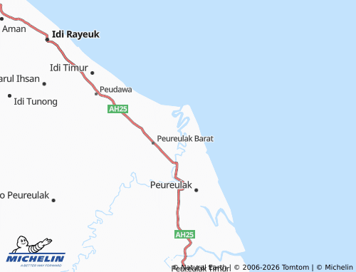 Mapa MICHELIN Beusa Baroh - ViaMichelin
