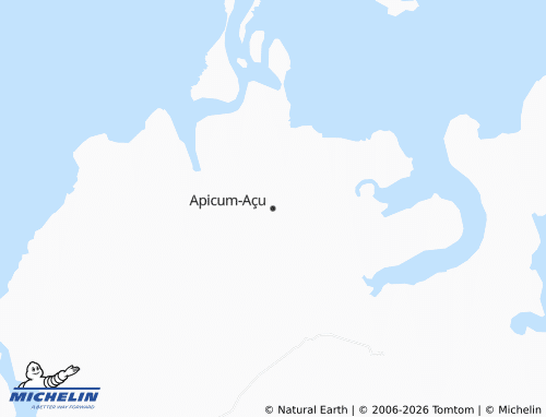 Mapa MICHELIN Apicum-Açu - ViaMichelin