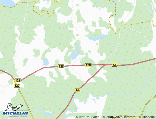 MICHELIN Puodžiai map - ViaMichelin