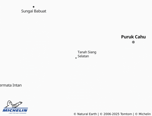 MICHELIN Tanah Siang Selatan map - ViaMichelin