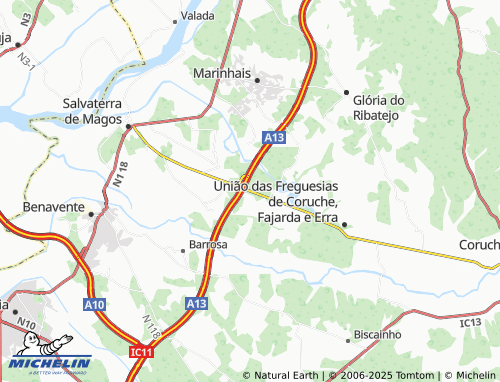 Kaart MICHELIN Califórnia - ViaMichelin