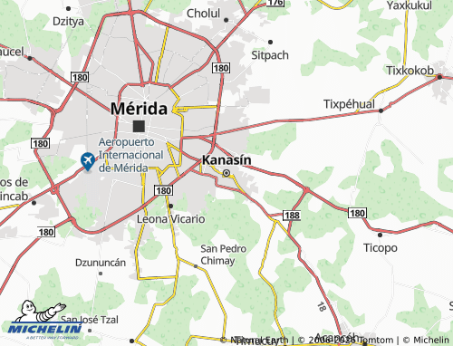 Mappa MICHELIN Kanasín - ViaMichelin