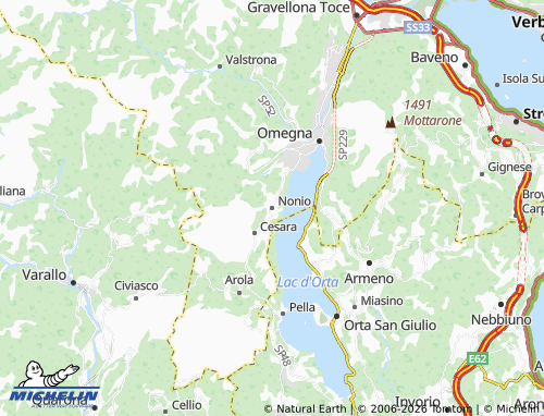 Mappa MICHELIN Nonio - ViaMichelin
