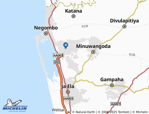 Carte MICHELIN Madawala - ViaMichelin
