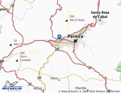 Carte MICHELIN La Albania - ViaMichelin