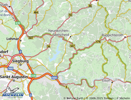 MICHELIN Wiescheid map - ViaMichelin