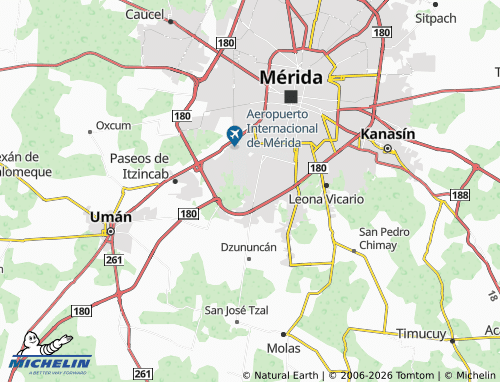 Mappa MICHELIN Cruz del Sur - ViaMichelin