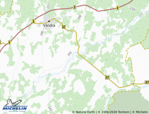 MICHELIN Võiera map - ViaMichelin