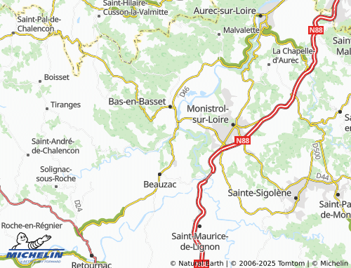 MICHELIN La Roche map - ViaMichelin